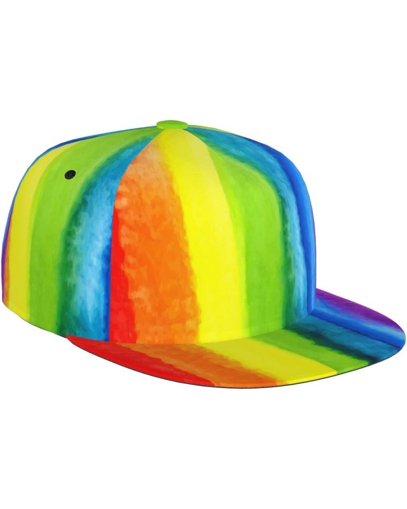 LGBT Rainbow Baseball Cap Men Summer Gay Pride Sun Hat Beach Hat Adjustable Trucker Hat Hip Hop Hat Outdoor, Black Lgbt 1 $12...