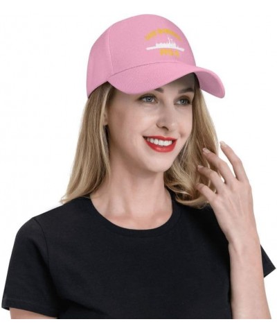 USS McInerney FFG 8 Flag-Baseball Caps-Denim Hats Cowboy Knit hat Fisherman's hat Pink $16.42 Baseball Caps