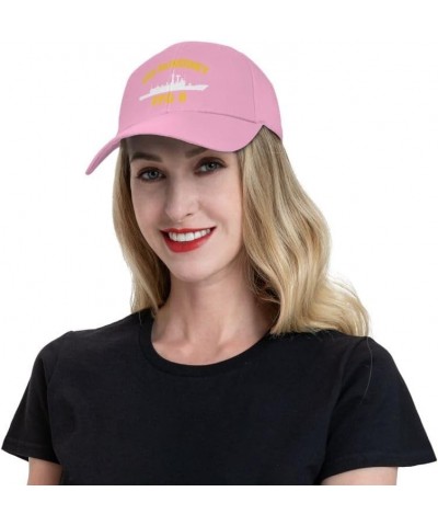 USS McInerney FFG 8 Flag-Baseball Caps-Denim Hats Cowboy Knit hat Fisherman's hat Pink $16.42 Baseball Caps