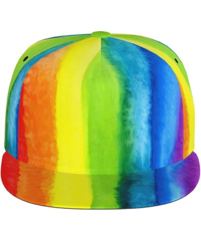 LGBT Rainbow Baseball Cap Men Summer Gay Pride Sun Hat Beach Hat Adjustable Trucker Hat Hip Hop Hat Outdoor, Black Lgbt 1 $12...