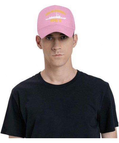 USS McInerney FFG 8 Flag-Baseball Caps-Denim Hats Cowboy Knit hat Fisherman's hat Pink $16.42 Baseball Caps