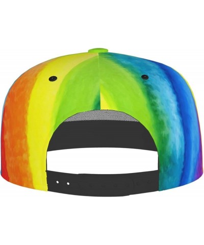 LGBT Rainbow Baseball Cap Men Summer Gay Pride Sun Hat Beach Hat Adjustable Trucker Hat Hip Hop Hat Outdoor, Black Lgbt 1 $12...