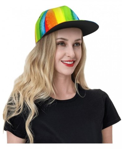 LGBT Rainbow Baseball Cap Men Summer Gay Pride Sun Hat Beach Hat Adjustable Trucker Hat Hip Hop Hat Outdoor, Black Lgbt 1 $12...