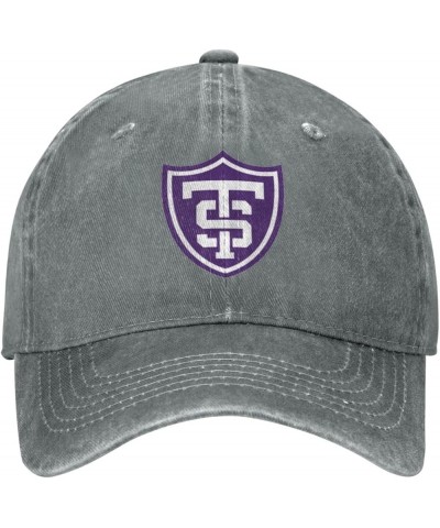 University of St Thomas Cowboy Hats，Unisex Adjustable for Hat Baseball Cap Casquette Gray $14.74 Cowboy Hats