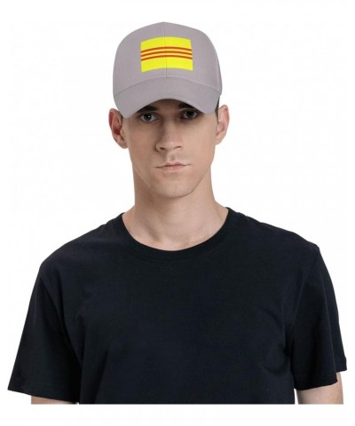 Adjustable Flag of South Vietnam Baseball Cap Women Men Hat Truck Driver Baseball Caps Sun Hats Gray $14.37 Baseball Caps