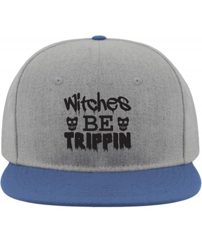 Witch Image Skull bat caps Sports hat blue03 Running hat Gifts for Women Cycling Caps Blue03 $9.93 Sun Hats