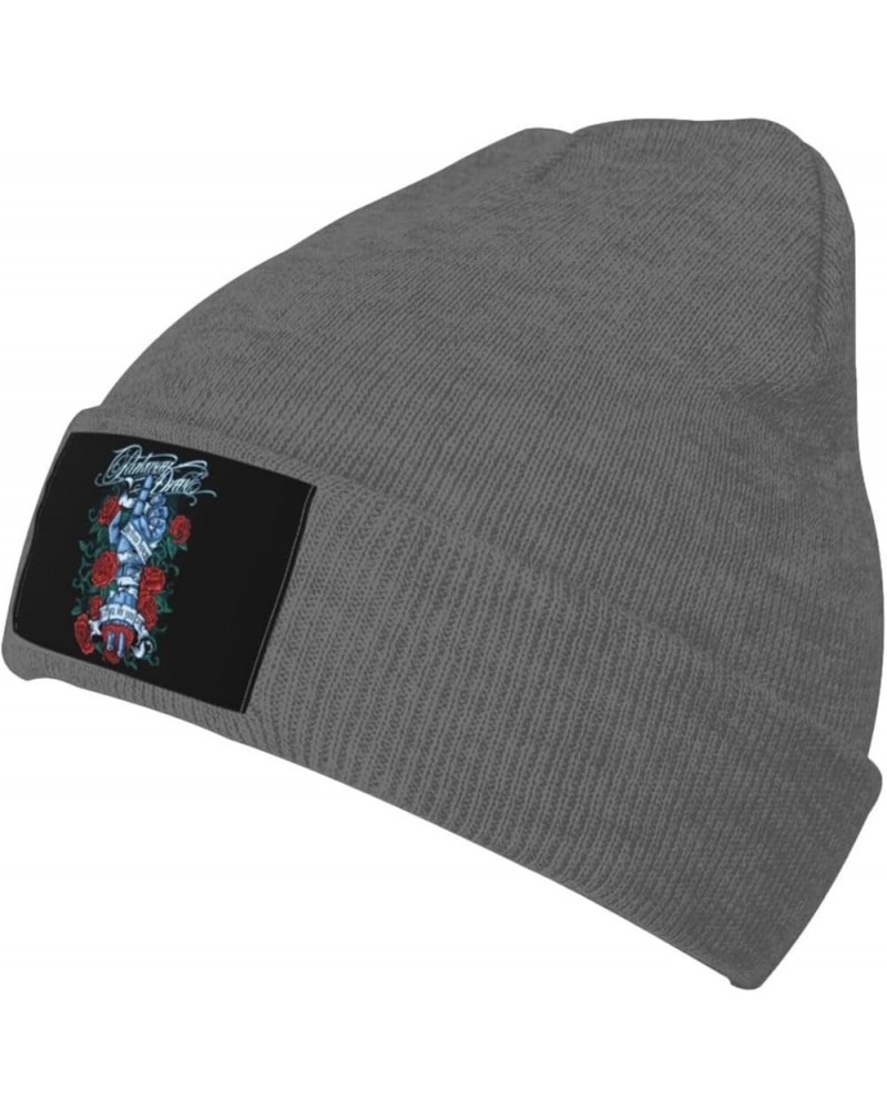 Parkway Drive Beanie Hats for Men Women Warm Knit Hat Skull Cap Knitted Hip Hop Hats Black Deep Heather $10.80 Skullies & Bea...