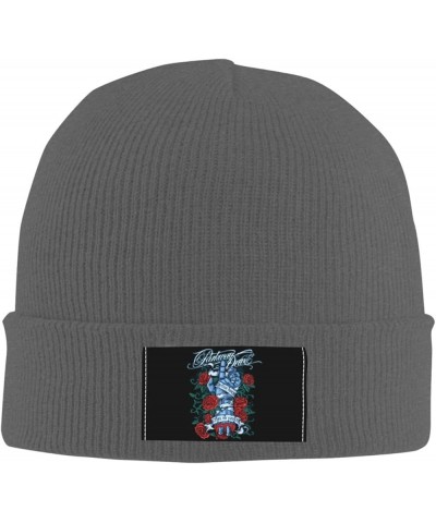 Parkway Drive Beanie Hats for Men Women Warm Knit Hat Skull Cap Knitted Hip Hop Hats Black Deep Heather $10.80 Skullies & Bea...