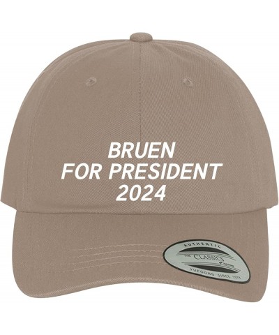 Bruen for President 2024 - Comfortable Dad Hat Baseball Cap Khaki $13.36 Baseball Caps