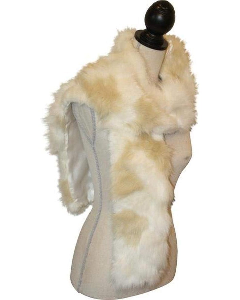 Wolf Scarf Faux Fur Ice $19.85 Scarves