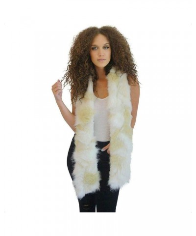 Wolf Scarf Faux Fur Ice $19.85 Scarves