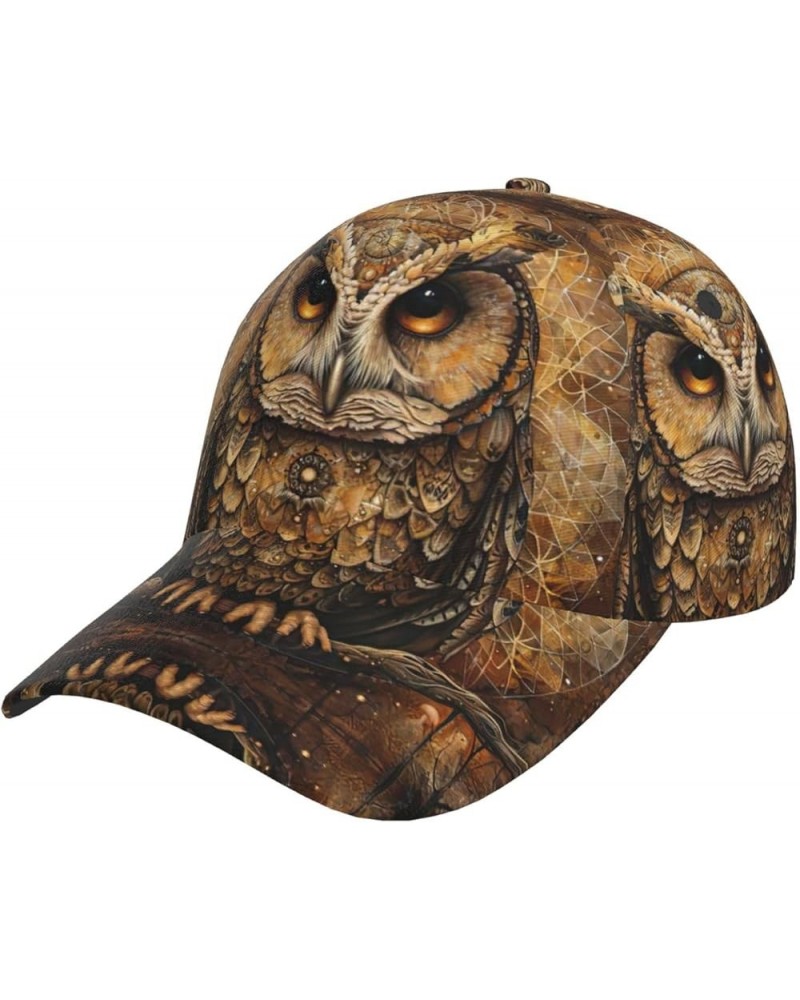 Deer Print Unisex Baseball Cap,Unisex Hats Cool Adjustable Hat Men Women Teens Owl Beliefs $15.69 Baseball Caps