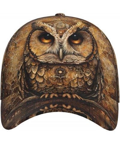 Deer Print Unisex Baseball Cap,Unisex Hats Cool Adjustable Hat Men Women Teens Owl Beliefs $15.69 Baseball Caps