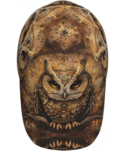 Deer Print Unisex Baseball Cap,Unisex Hats Cool Adjustable Hat Men Women Teens Owl Beliefs $15.69 Baseball Caps