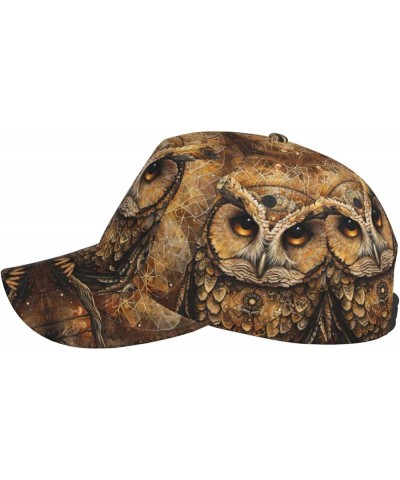 Deer Print Unisex Baseball Cap,Unisex Hats Cool Adjustable Hat Men Women Teens Owl Beliefs $15.69 Baseball Caps