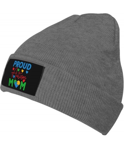 Prouds Autism Beanies Hats for Guys, Beanie for Men Women, Knit Hat for Men, Winter Hats for Men Black Deep Heather $11.54 Sk...