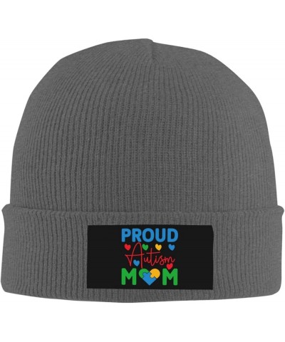 Prouds Autism Beanies Hats for Guys, Beanie for Men Women, Knit Hat for Men, Winter Hats for Men Black Deep Heather $11.54 Sk...