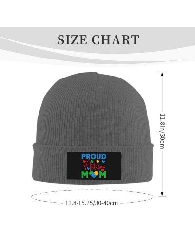 Prouds Autism Beanies Hats for Guys, Beanie for Men Women, Knit Hat for Men, Winter Hats for Men Black Deep Heather $11.54 Sk...