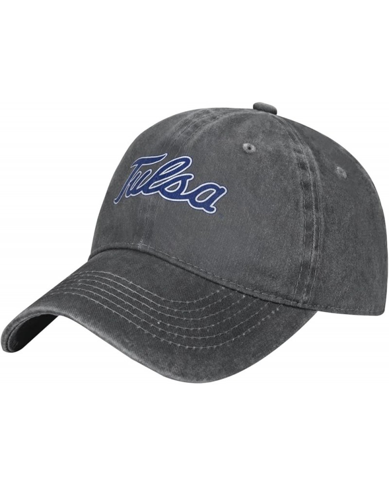 University of Tulsa Cowboy Hats，Unisex Adjustable for Hat Baseball Cap Casquette Deep Heather $13.74 Cowboy Hats