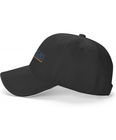 Morgan State University Logo Unisex Classic Hat Adjustable Fashion Casquette for Men Women Black $13.68 Baseball Caps