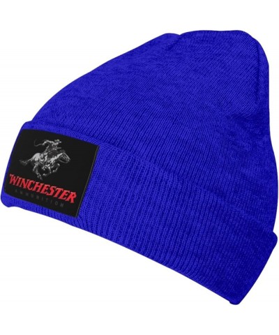 Winchester Classic Warm Winter Knit Cap Fleece Lined Beanie Hat Blue $7.27 Skullies & Beanies