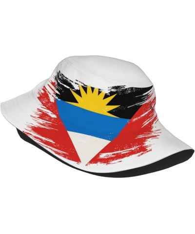 Antigua and Barbuda Bucket Hat Fisherman Hat Flag Sun Hats Antigua and Barbuda Flag Caps Antigua and Barbuda Flag 02 $9.02 Bu...