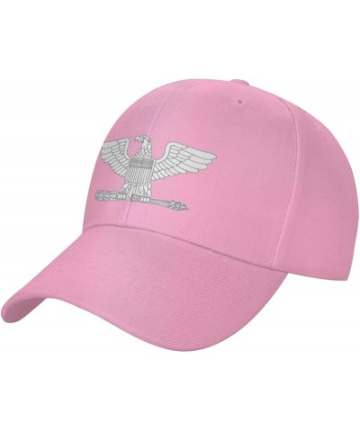 Us-O6 Insignia Baseball Cap for Men Women Hat Adjustable Truck Driver Baseball Caps Dad Hats Pink $11.02 Baseball Caps