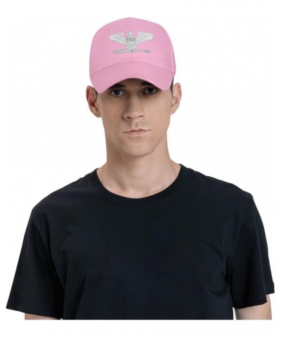 Us-O6 Insignia Baseball Cap for Men Women Hat Adjustable Truck Driver Baseball Caps Dad Hats Pink $11.02 Baseball Caps