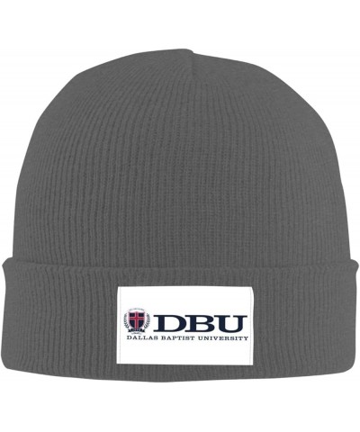 Dallas Baptist University Stretch Knit Hat for Men Women Winter Warm Cap Deep Heather $6.94 Skullies & Beanies