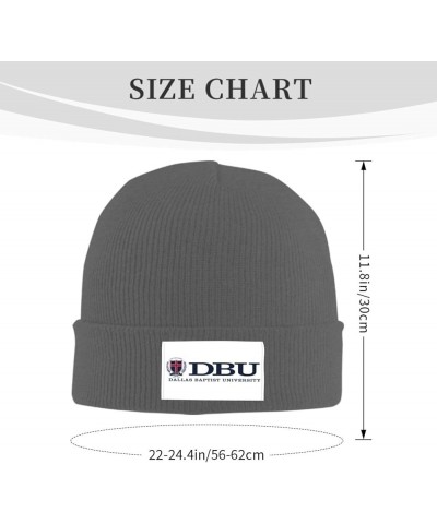 Dallas Baptist University Stretch Knit Hat for Men Women Winter Warm Cap Deep Heather $6.94 Skullies & Beanies