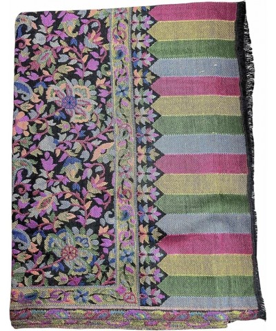 Scarves for Women Modal Scarf Unique Floral Prints Accessory for Summer/Spring Sadle Black $25.71 Scarves