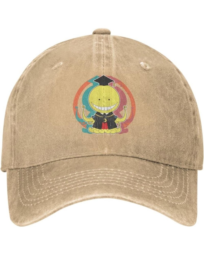 Assassination Classroom Vintage Baseball Cap Novelty Cowboy Baseball Hat Sun Hat Trucker Hat Unisex Black Natural $10.85 Base...