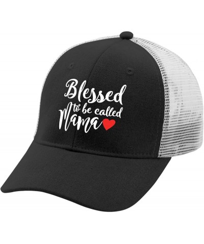 Blessed to Be Called Mama Sun Hat Woman Hat AllBlack Mens Hats and Caps Gifts for Dad Beach Hats Allblack $10.56 Sun Hats