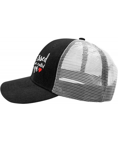 Blessed to Be Called Mama Sun Hat Woman Hat AllBlack Mens Hats and Caps Gifts for Dad Beach Hats Allblack $10.56 Sun Hats