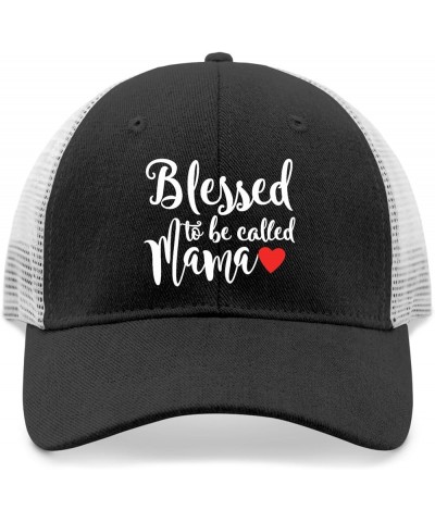 Blessed to Be Called Mama Sun Hat Woman Hat AllBlack Mens Hats and Caps Gifts for Dad Beach Hats Allblack $10.56 Sun Hats