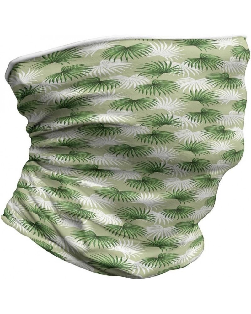 Unisex Multicolor Face and Neck Warmers Palm Tree Island Foliage $10.61 Scarves