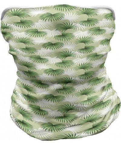 Unisex Multicolor Face and Neck Warmers Palm Tree Island Foliage $10.61 Scarves