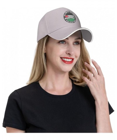 Stand with Palestine Cotton Dad Hat for Men and Women Soft Baseball Cap Gray $8.48 Baseball Caps