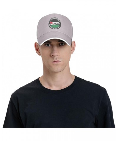 Stand with Palestine Cotton Dad Hat for Men and Women Soft Baseball Cap Gray $8.48 Baseball Caps