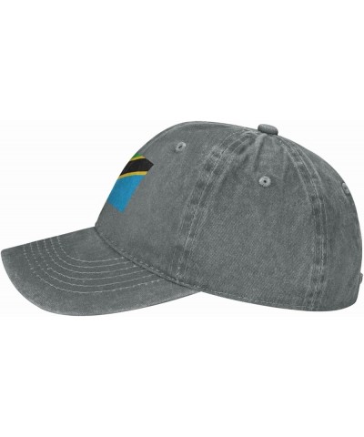 Flag of Tanzania Baseball Caps Unisex Cowboy Hat Casquette Cap Vintage Adjustable Fashion Gray $13.69 Baseball Caps