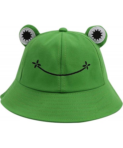 Hiking Photography Hat Cap Women Bucket Animal Fishing Beach Winter Hats Cute Baseball Caps Bucket Hat Teenage B-green $10.62...