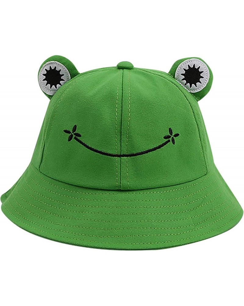 Hiking Photography Hat Cap Women Bucket Animal Fishing Beach Winter Hats Cute Baseball Caps Bucket Hat Teenage B-green $10.62...