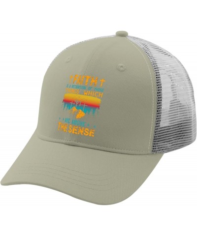 Baseball Cap Mountains Summer Hats for Women Cute hat Gifts for Grandpa Golf Hats Suitable for Vacation Apricot $10.59 Sun Hats