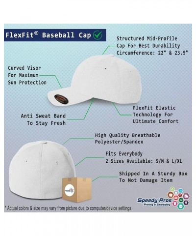 Flexfit Hats for Men & Women Fur Mom Polyester Dad Hat Baseball Cap White $19.24 Baseball Caps