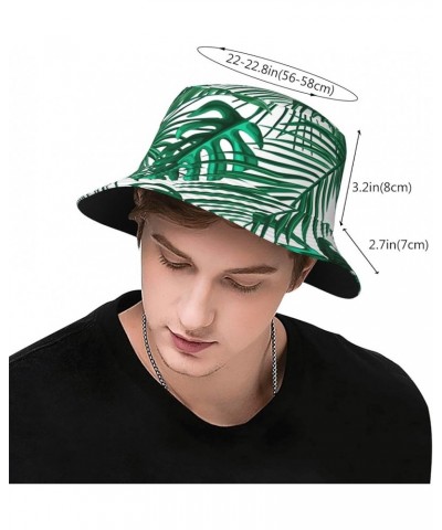 Men Women Outdoor Wide Brim Fisherman Hats Sun Protection Bucket Cap Pattern 241 $9.23 Sun Hats