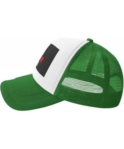 Custom Hat Design Your Own Hat Unisex Custom Hat Fashion Personalized Trucker Hat Green $8.73 Baseball Caps