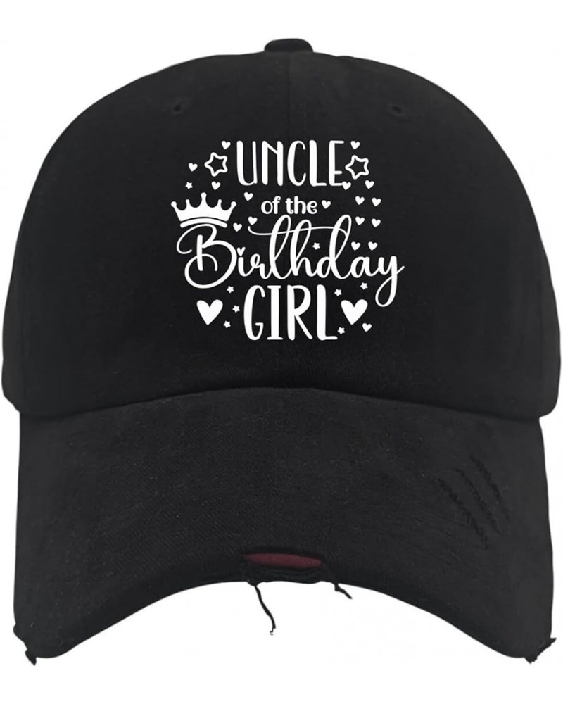 Uncle of The Birthday Cowgirl Rodeo Party B-Day Girl Party Cap Gym hat AllBlack Gifts for Her Golf Hats Allblack $12.38 Cowbo...