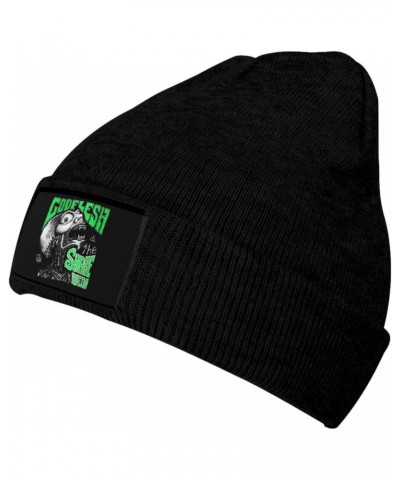 Godflesh Knit Hat Men Women Winter Trendy Hip Hop Soft Warm Beanie Sports Ski Mens Beanie Black $11.86 Skullies & Beanies