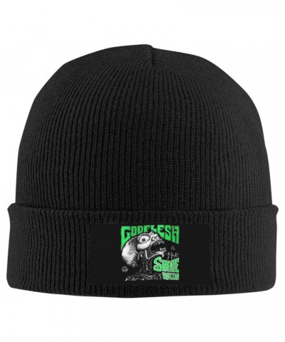 Godflesh Knit Hat Men Women Winter Trendy Hip Hop Soft Warm Beanie Sports Ski Mens Beanie Black $11.86 Skullies & Beanies