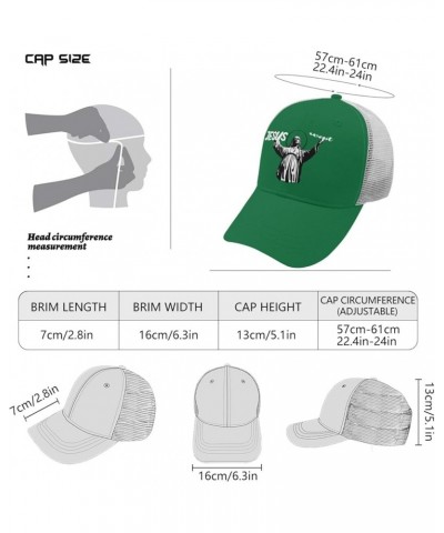 Jesus Wept Baseball Cap Mountain hat Apricot Trucker Hats Women Gifts for Men Golf Cap Green $11.06 Baseball Caps